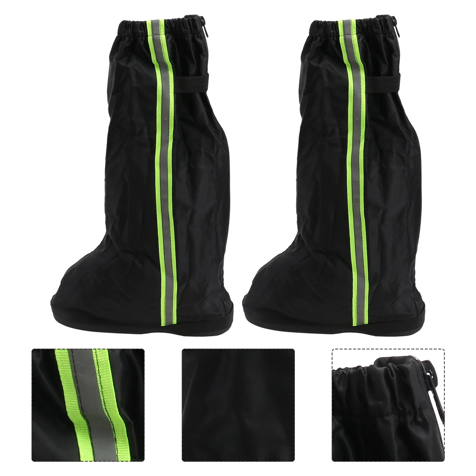 1 Pair Rainproof Leg Cover Waterproof Oxford Cloth For Hiking Climbing Fishing Outdoor Activities Adjustable Durable Gaiters