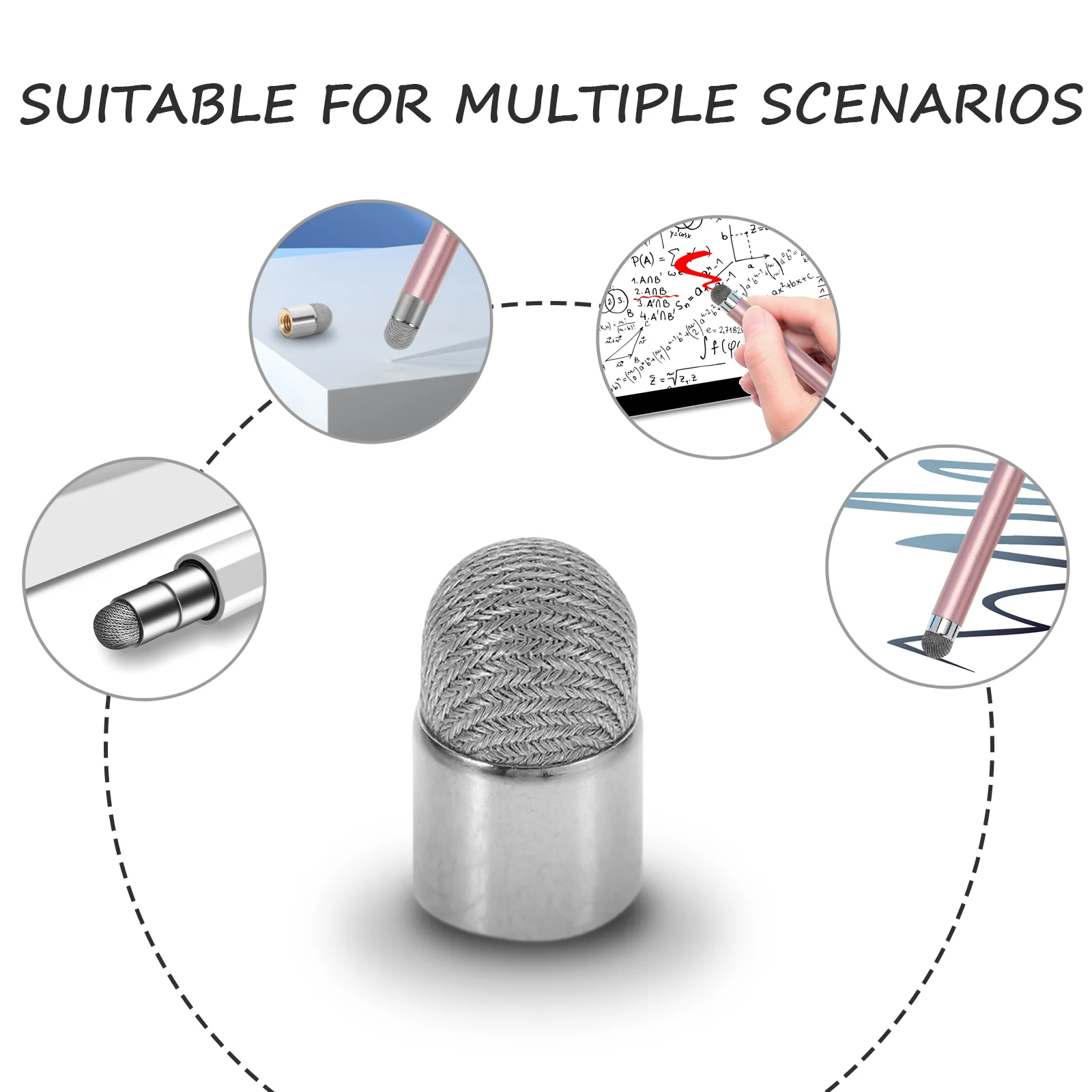 Pointe de stylet pour écran tactile, 5 pièces