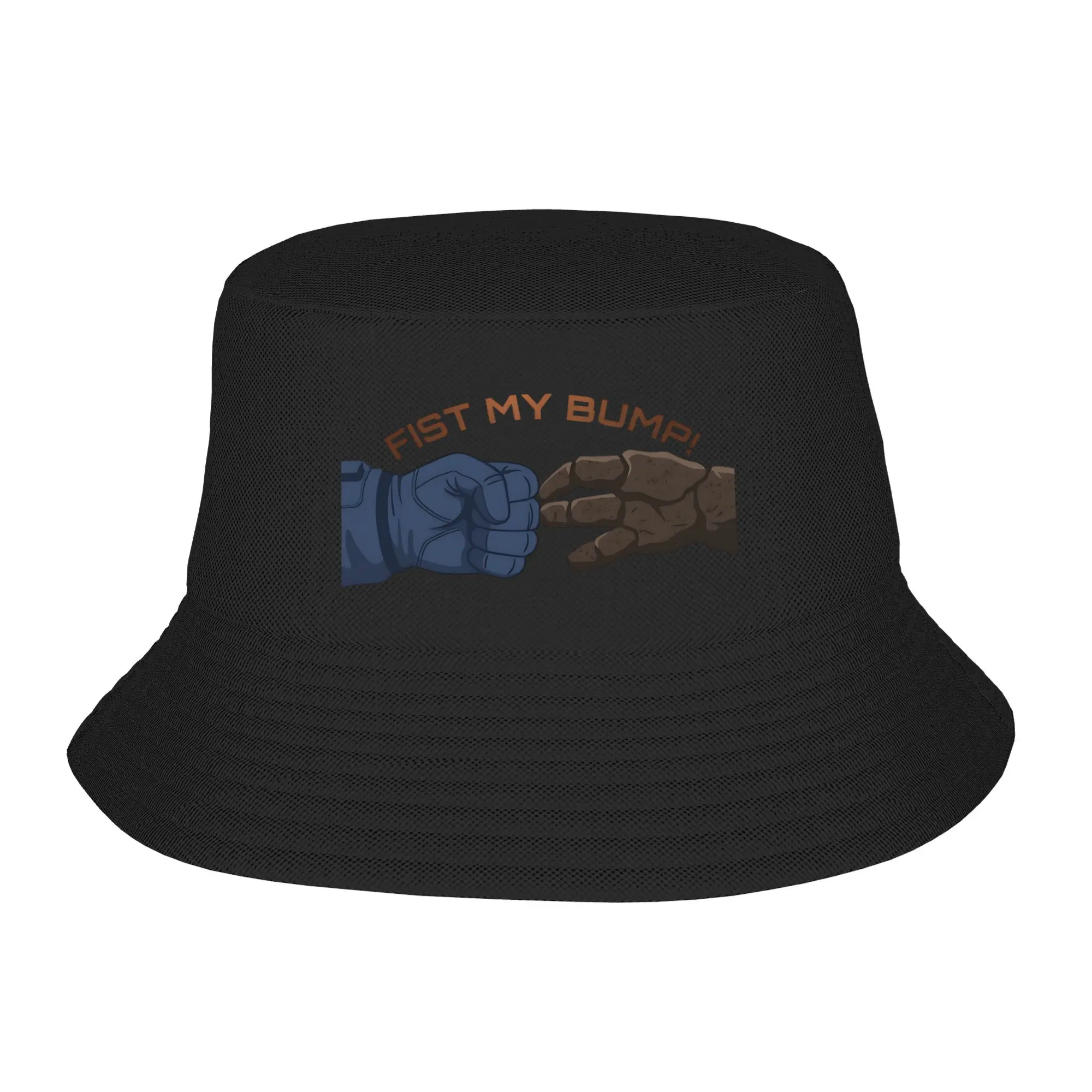 Project Hail Mary Rocky and Ryland Fist Bump Bucket Hat  Hip Hop Fisherman Caps Portable Fishing Sunscreen Hats For Unisex