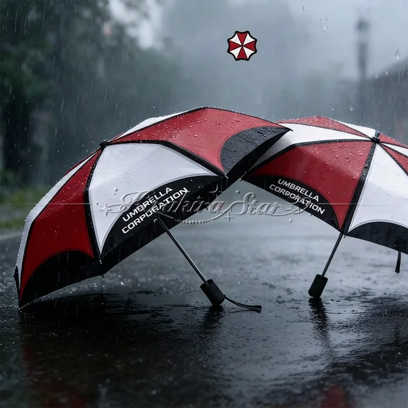 Resident Umbrella Corporation Cosplay Prop Umbrella Anburera Sha Sign Prop Game Film Peripherals For Halloween Zombie Party Prop