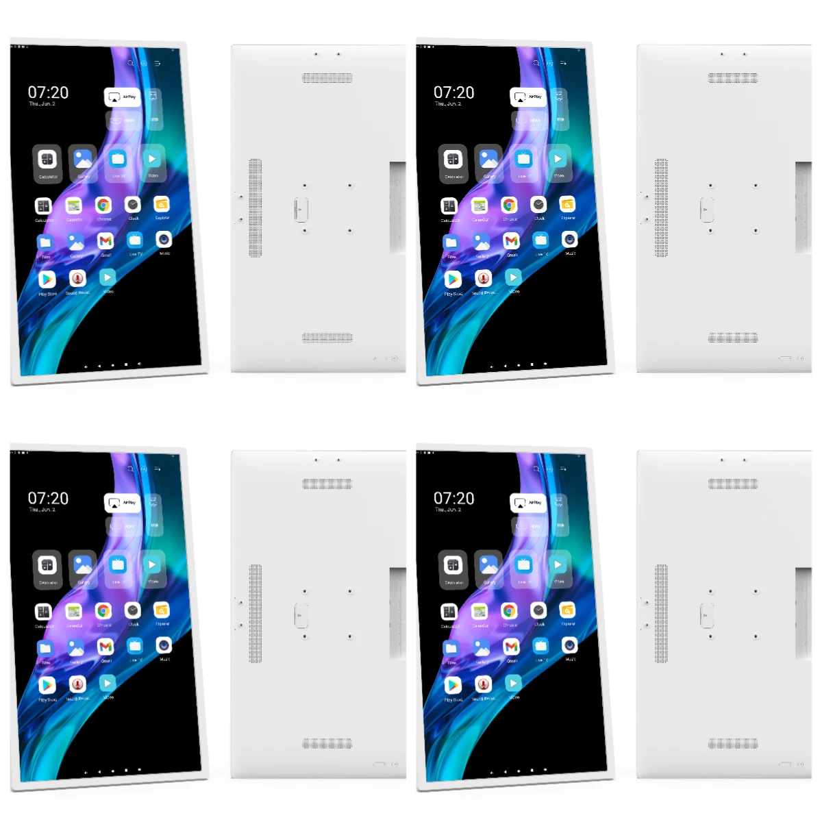 

NW3295T 32-дюймовый настенный планшет Incell RK3588 с Wi-Fi 6 и Android 12 для использования в розничных магазинах и лифтах, функция анимационного дисплея