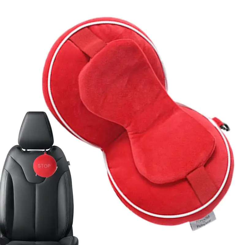 Cartoon Dutje Oogkussen Schattig Opvouwbaar Nekkussen voor Peuters Cartoon Oogbedekking Kussen Draagbaar Oogbedekkingskussen Met Haak Voor