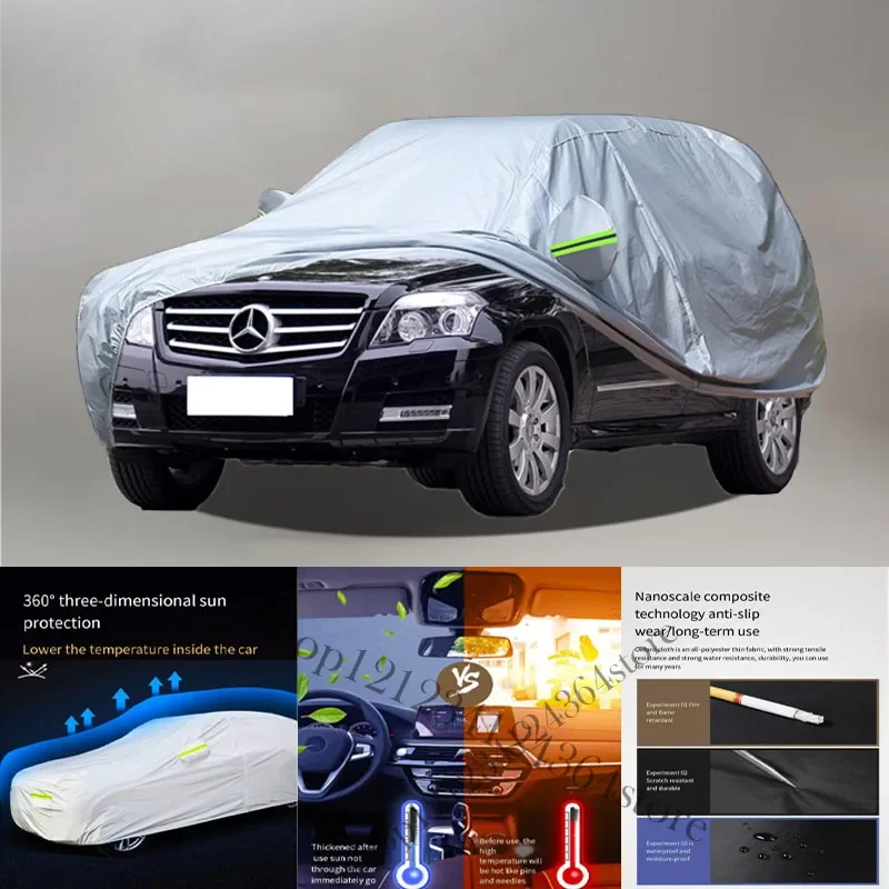 

For Mercedes Benz Glk fit Outdoor Protection Full Car Covers Snow Cover Sunshade Waterproof Dustproof Exterior Car covere