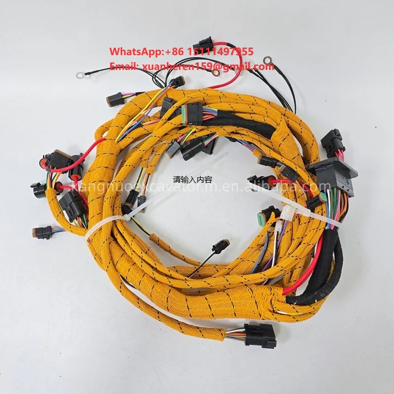 For Engine Wiring Harness for Caterpillar, Part Numbers 466-2108, Compatible with 12K, 140K, 160K, 120K2, 140K2