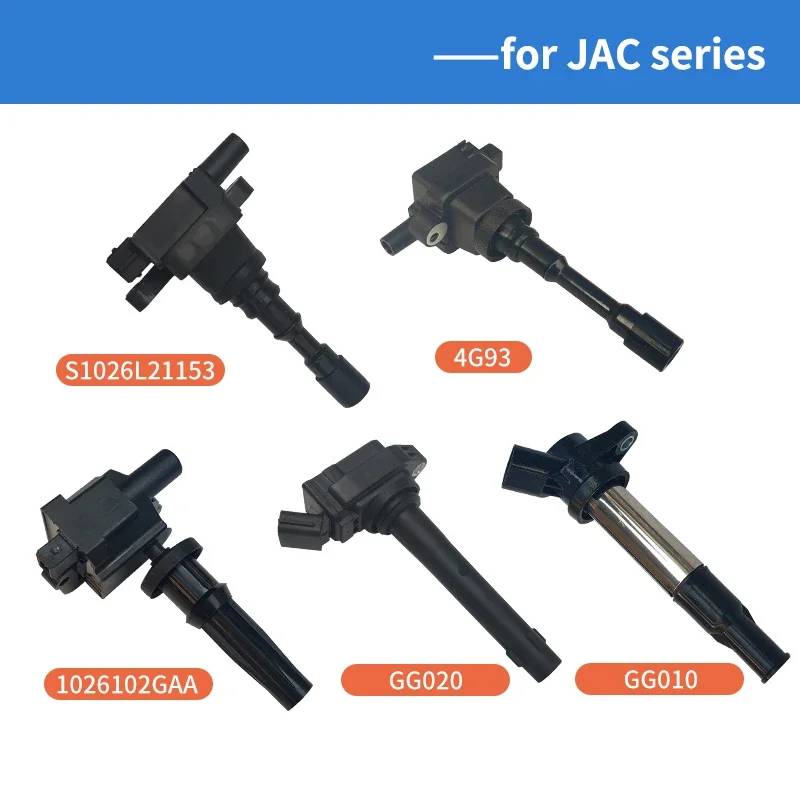 Car Ignition Coil for JAC J2 J3 J4 J5 J6 T6 S1026L21153 1026090GG010 1026090GG020 Car auto Ignition Coils