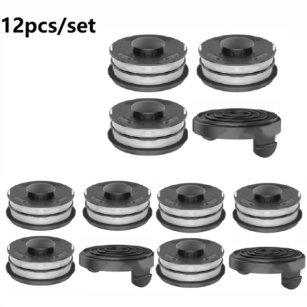 Kit For Einhell GC-ET 4530 3405685 Spool Cover Trimmer Head Kit Straw Cord Coil Kit Garden Mower Spool Cover Replacement Parts