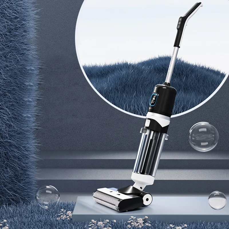 2024 IHomey Self-Cleaning Household Floor Washer Cordless Dry Wet Vacuum Cleaner Wet & Dry Floor Washer Strong Suction