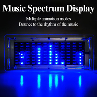12-Channel LED Music Spectrum DIY Soldering Kit - RGB Light Show with SMD 51 MCU, Fun Electronic Assembly Project