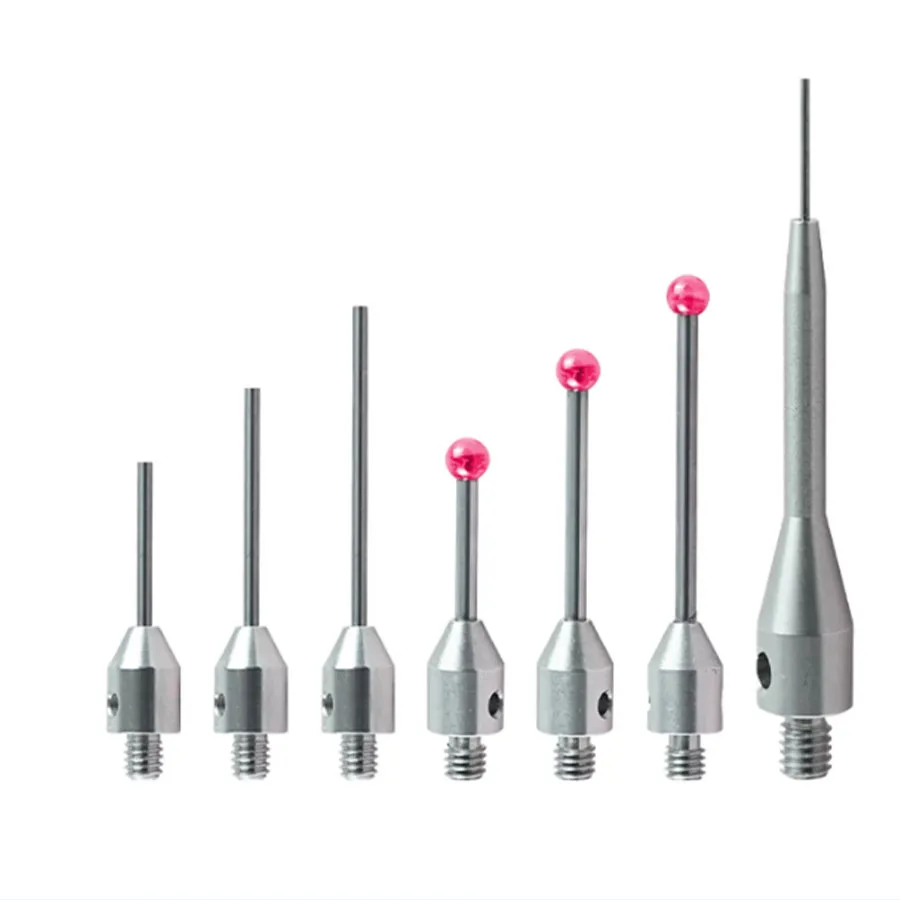 M4 Thread Ruby Ball Contact Needle CMM Coordinate Measuring Needle CNC Machine Tool Measurement Spare Parts