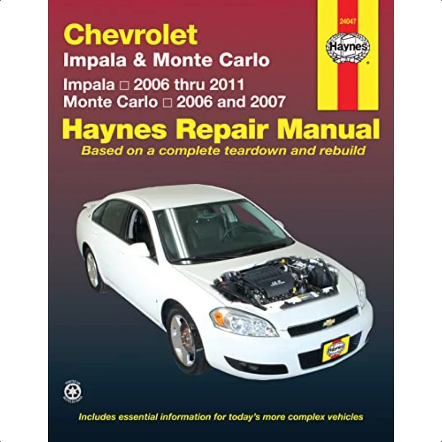 

Impala 0611 and Monte Carlo (0607) Haynes Repair Manual