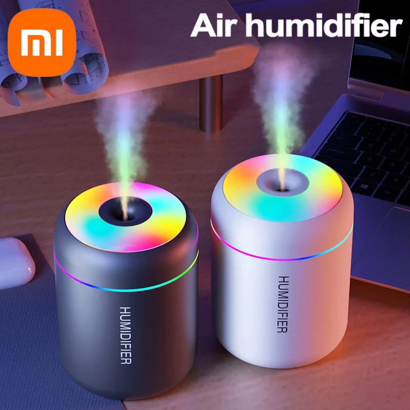 

Xiaomi Mini Air Humidifier USB Electric Aroma Diffuser Essential Oil Purifier Aromatherapy Mist Maker Lights For Car Home