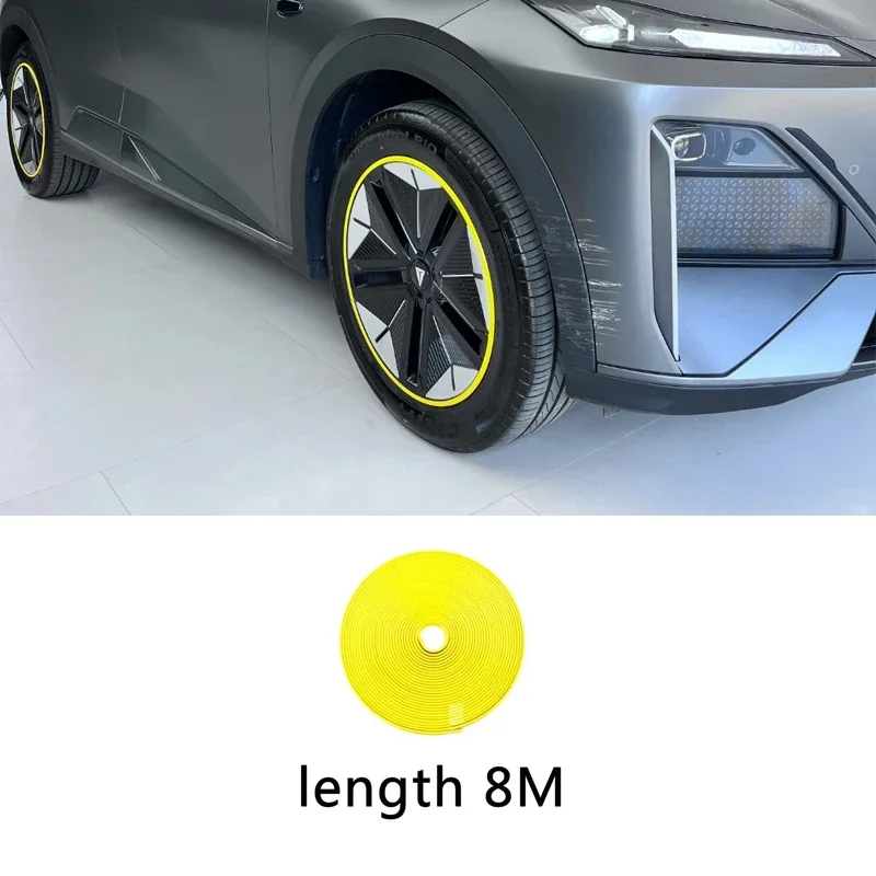 شريط زخرفي لمحور عجلة السيارات، حلقة واقية، حلقة مضادة للتصادمات، محور العجلة، شريط مضاد للتصادمات للإطارات العالمية #1