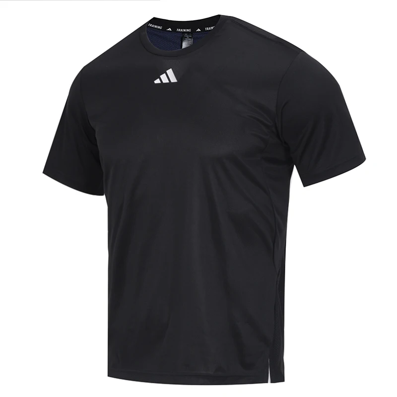 

Adidas Hiit Base Tee Men's Sports Short-Sleeved Round-Neck Loose Casual Top Breathable Quick-Drying Fitness Short-Sleeved Top Ib7915
