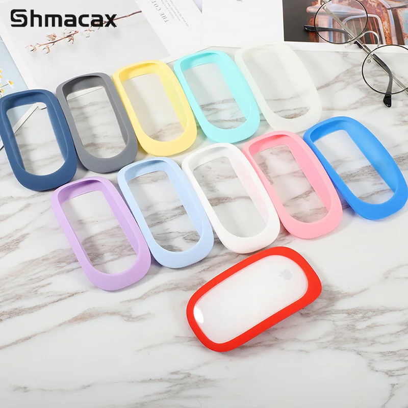 Soft Silicone Mouse Protective Case Anti-scratch Shell Cover for Magic Mouse 1/2