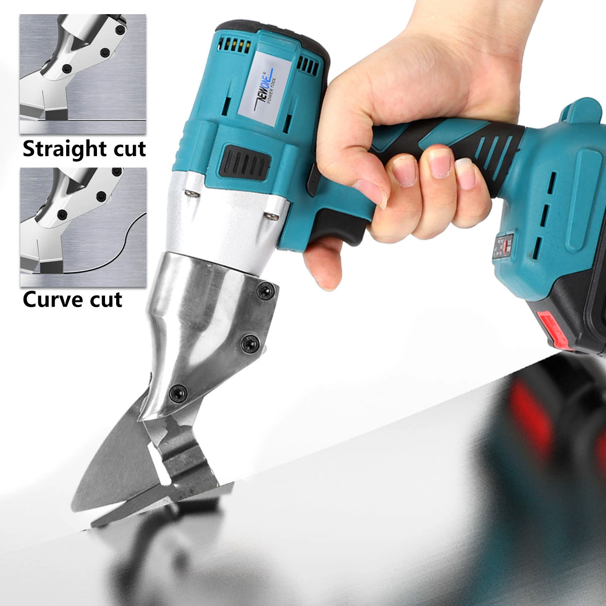 Brushless Cordless Electric Iron Cutting Tool Rechargeable Sheet For Metal/steel/Leather Carpet Cutter for Makita18V Battery