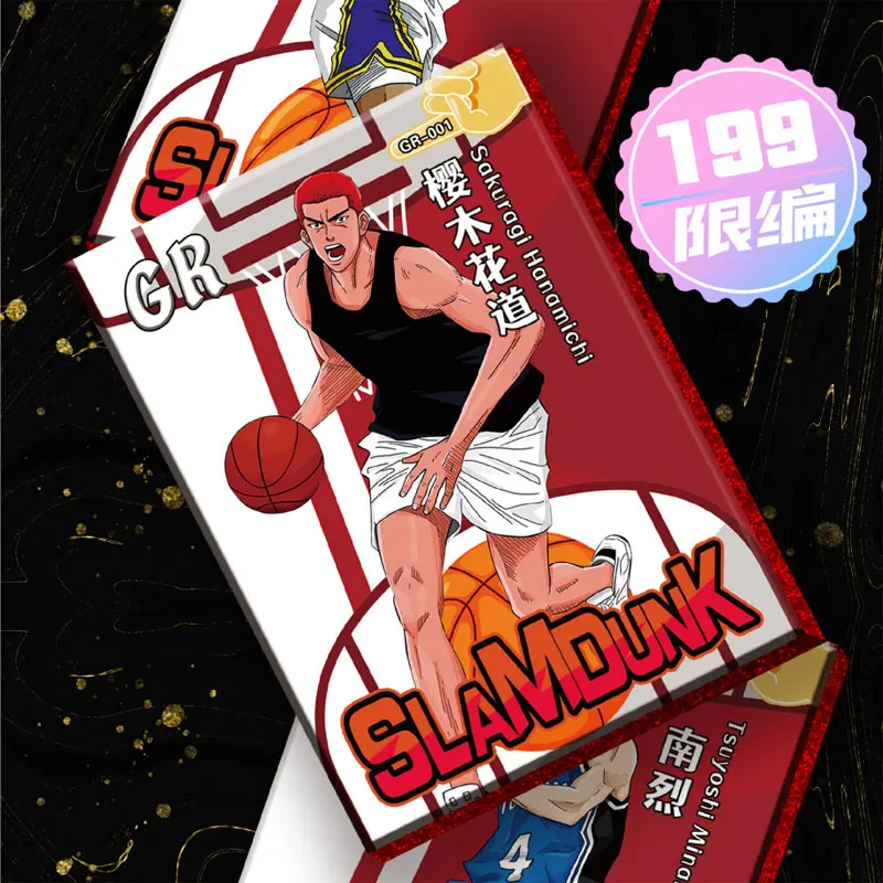 2024 New Bargain Price Slam Dunk Collection Card Japanese Anime Hanamichi Rukawa Booster Box CCG TCG Doujin Toys And Hobby Gift