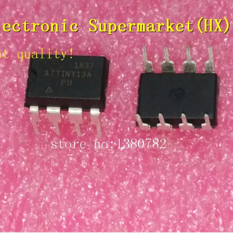 Free Shipping 5pcs-100pcs ATTINY13A-PU DIP-8 New original  IC In stock!