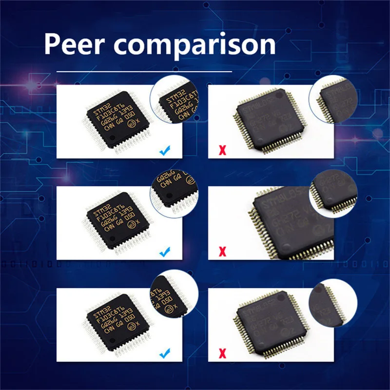 1PCS STM32F302RCT7 STM32F302RCT7TR LQFP-64 Electronic components microcontroller integrated circuit IC order matching