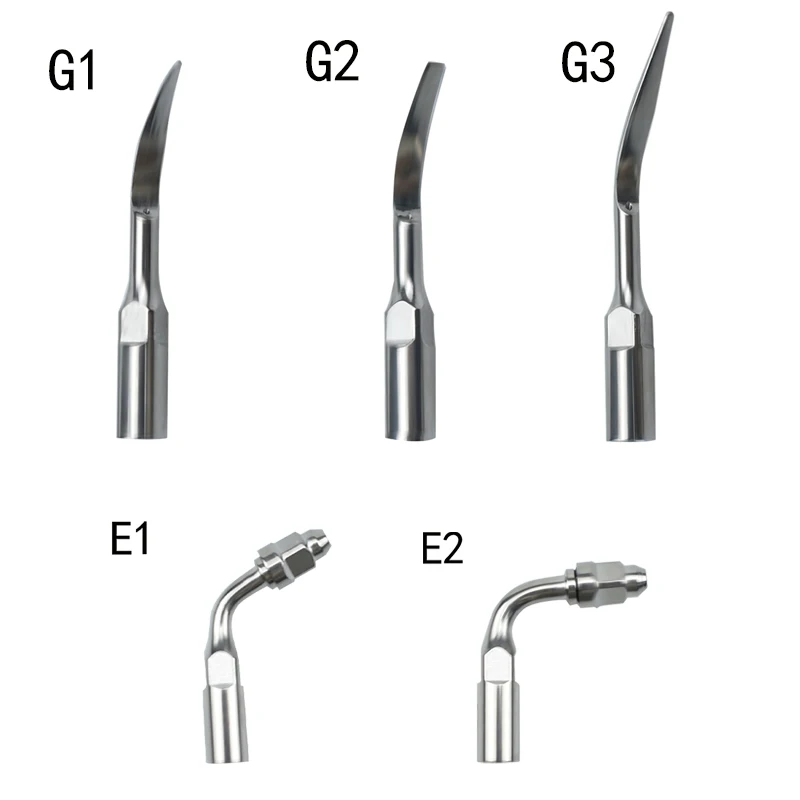 

Dental Scaler Tips Scaling Periodontics Endodontics Tip G1/2/3 E1/2 PD1/GD1/P1 for Ems Woodpecker Ultrasonic Scalers