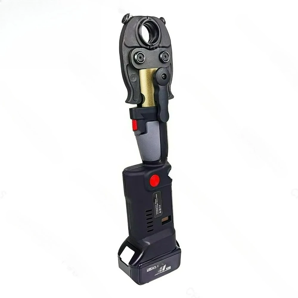 LS-1525 Hydraulic Battery Press Tool for Stainless Steel/Copper/PEX and Multilayer Pipe 110V DC18V/4.0ah Lithium Ion 19KN Force