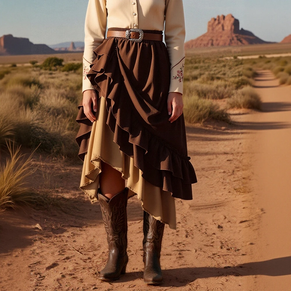 ربيع الخريف ألف خط ميدي تنورة عادية تناسب الخصر العادي نمط تنوعا تنورة المرأة العصرية