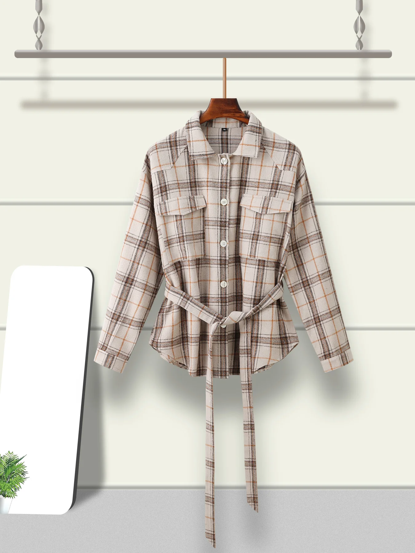 

Женская стильная элегантная куртка в полоску больших размеров. Идеально подходит для поездок на работу и офисе 1-5XL.