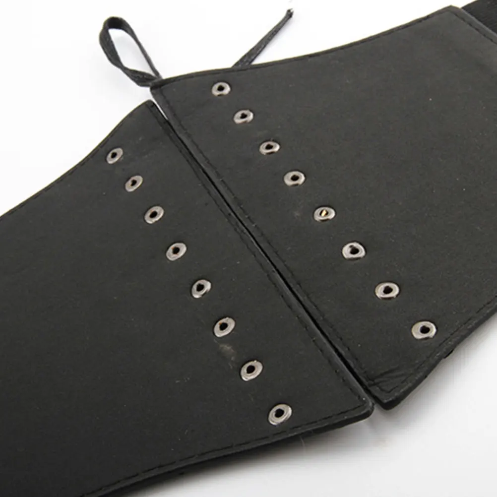 

1pc Women Wide Lace Tie Dress Skirt String Design Dress Waist Tie Waist Belt Belt Easy Wear Durable Comfortable Black
