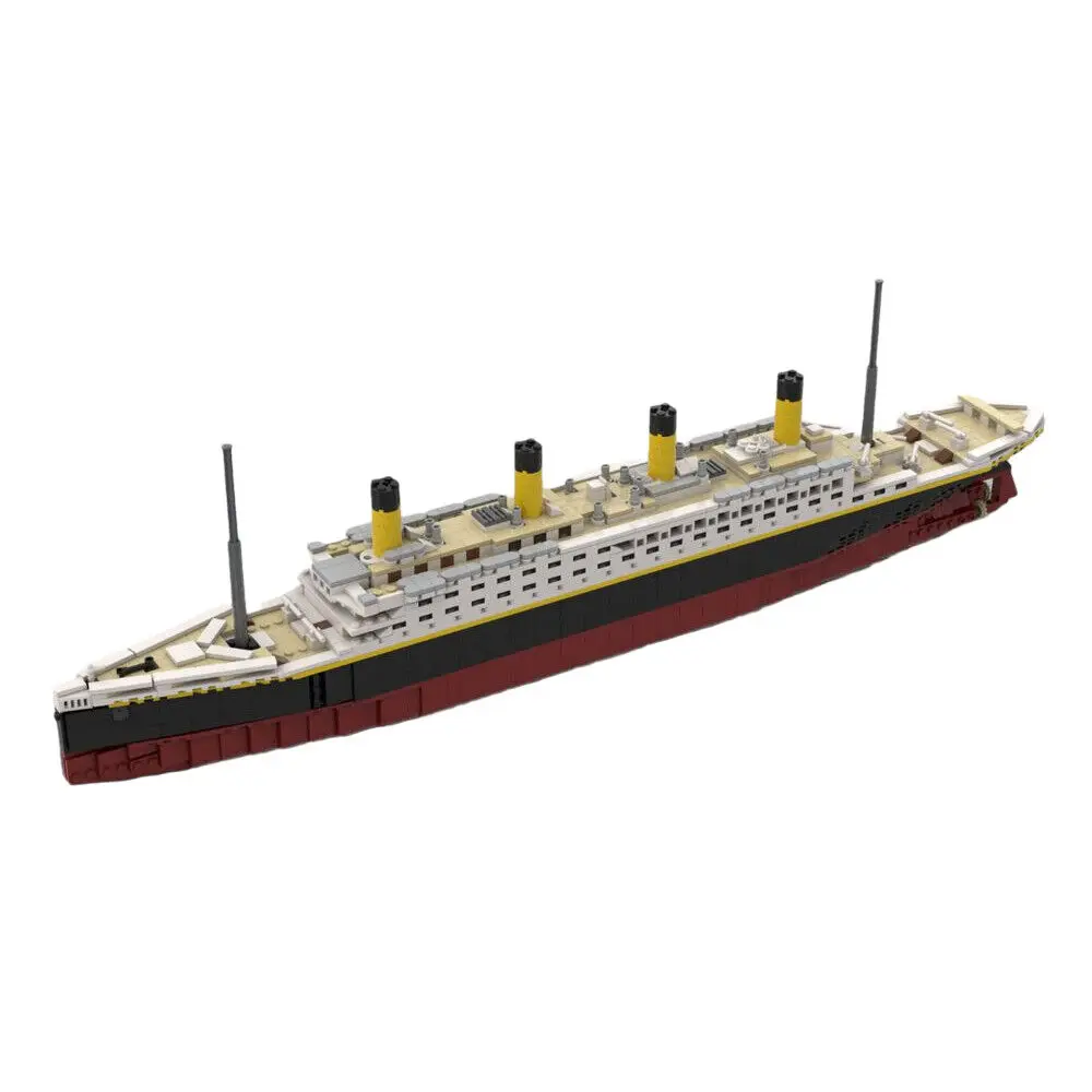 

Passenger Liner Ocean Liner Ship Model Building Toys 2175 Pieces MOC Build