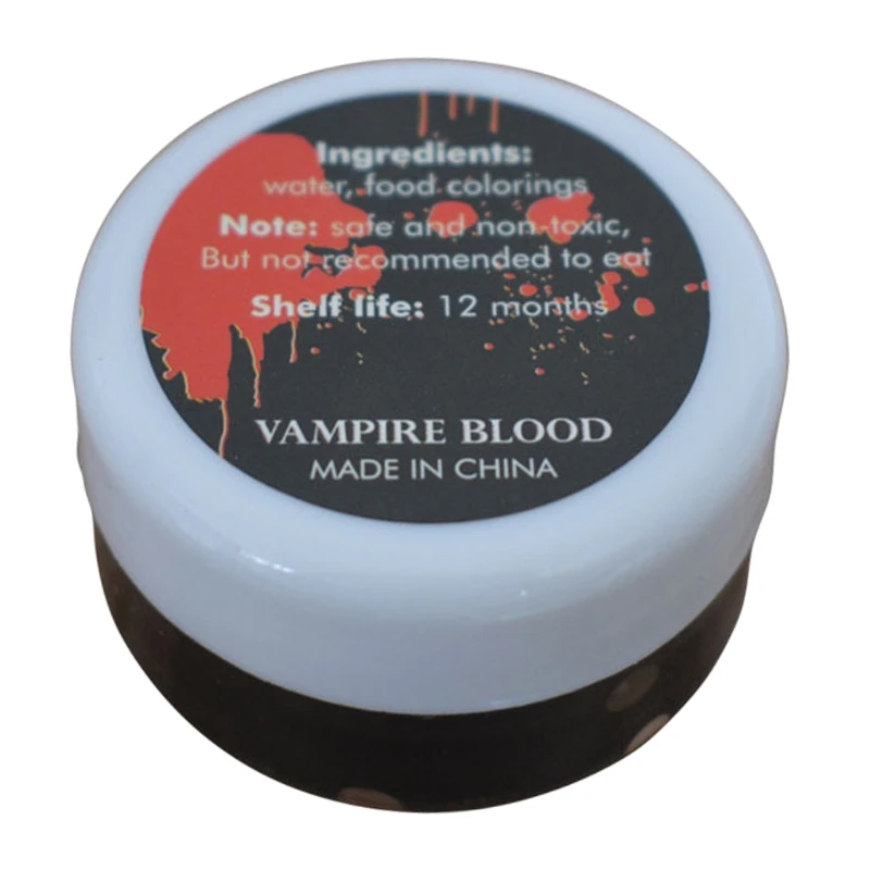 

Multipurpose Indispensable Fake Blood for Ideal for Creating Bloody Scenes / Mov