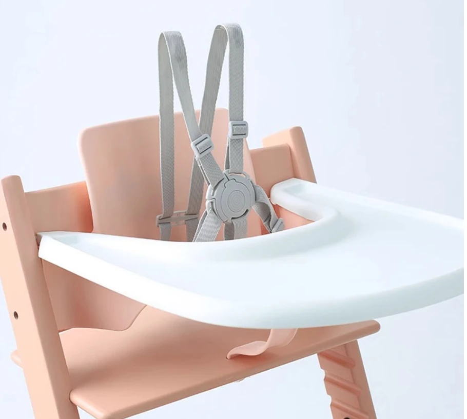 Ceinture de sécurité fixe à cinq points pour chaise de salle à manger de bébé, accessoire de croissance pour stokke