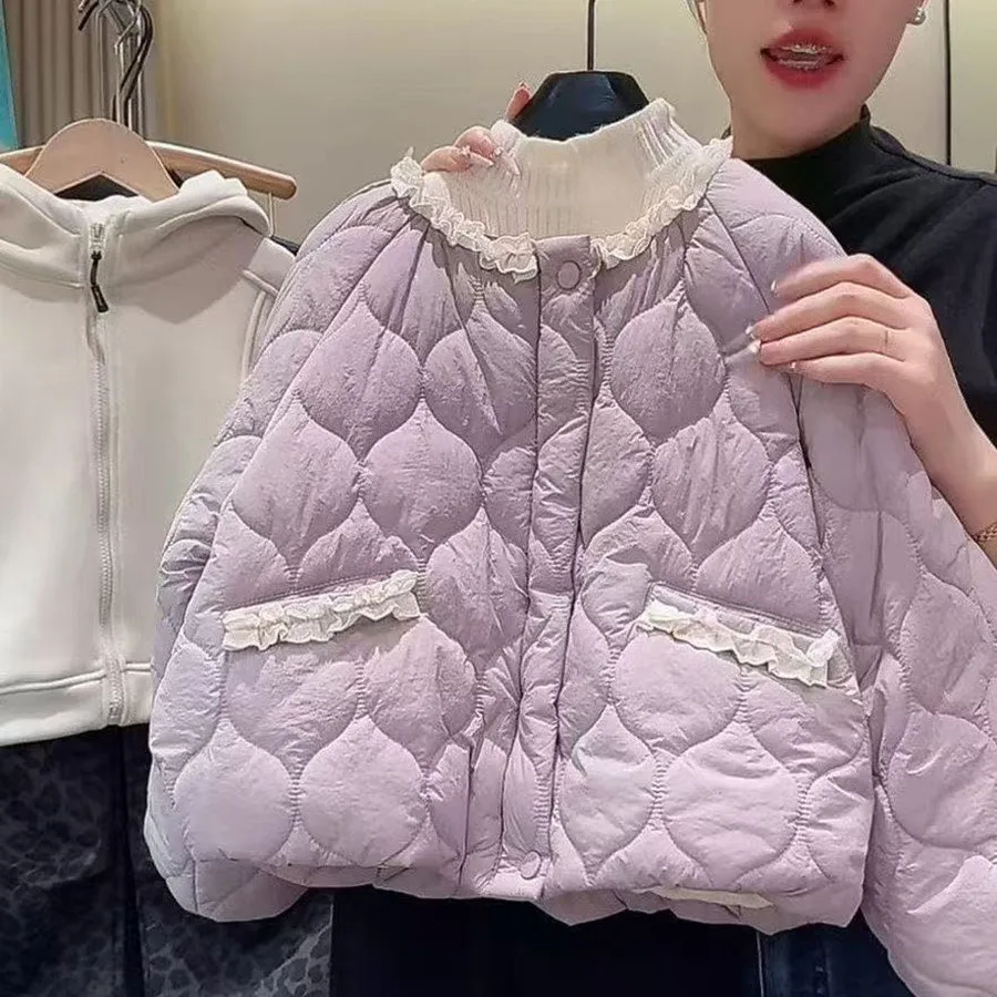 سترة قطنية للفتيات الصغيرات لخريف وشتاء معطف قطني غير رسمي جديد للأطفال لسترة دافئة للفتيات