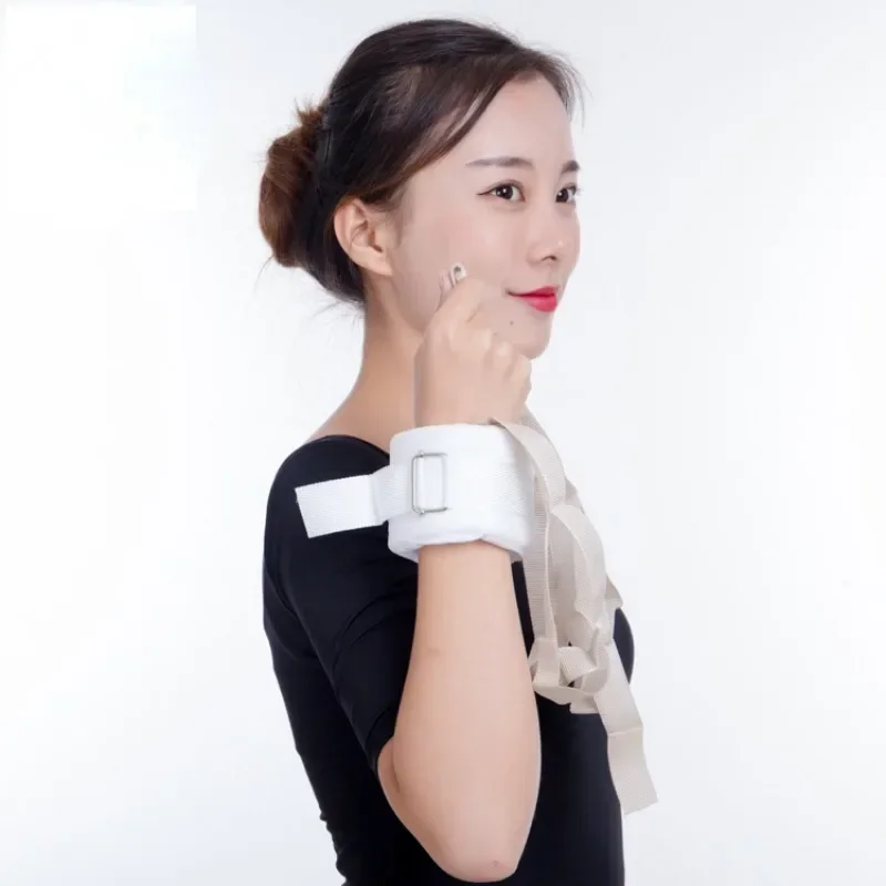 2 Pcs Adjustable Wrist Ankle Fixation Belt Bedridden Elderly Care Paralyze Patients Fixing Band Medical Limbs Restraint Strap