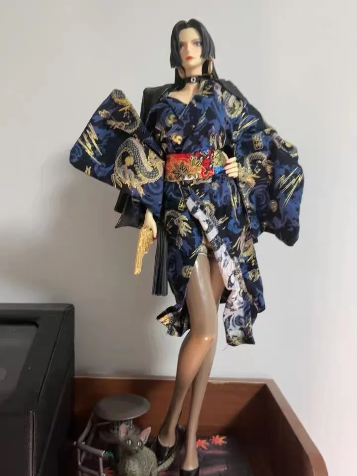 

46cm Anime One Piece Boa Hancock Kimono Ver Gk Pvc Action Figure Statue Toys Sexy Girls Doll Birthday Gifts Collection Model