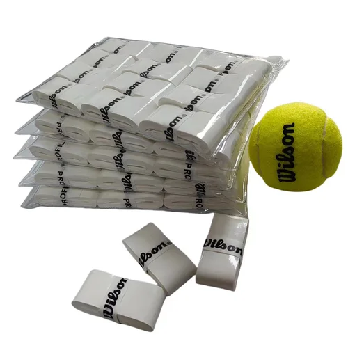 Imagen 2 del producto Overgrip de tenis, banda para el sudor de tenis, overgrip de raqueta de tenis de PU, envolturas de agarre de tenis adhesivas, agarre de raqueta de Padel de bádminton