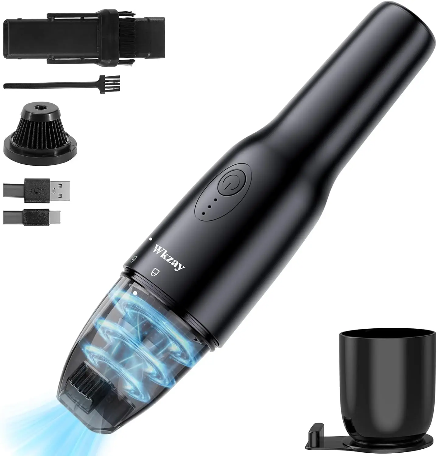 

Cordless Handheld Vacuum Cleaner - 16000 Pa Suction, Brushless Motor, Lightweight & Portable