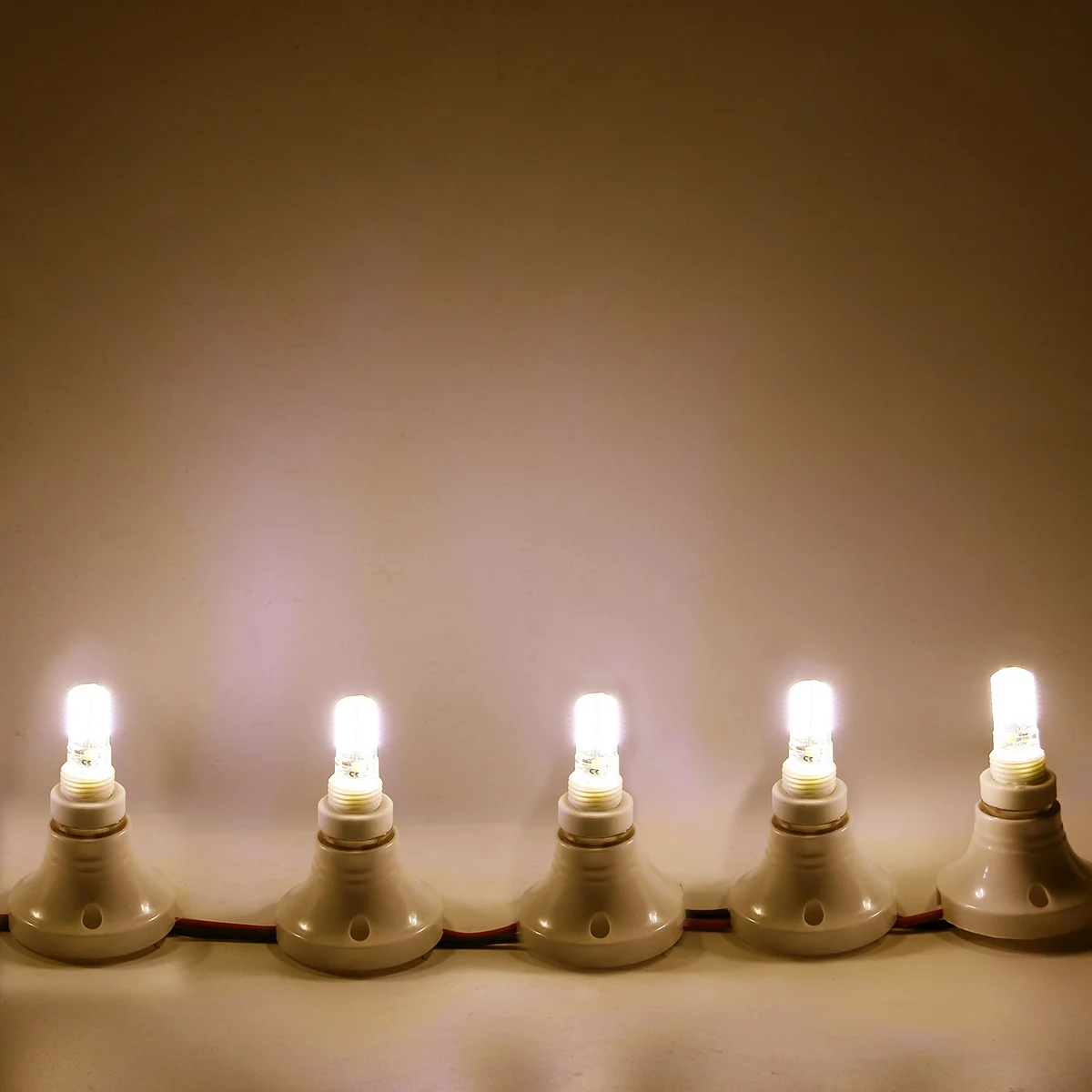 

5Pcs G9 LED Bulb 3W Warm White 230Lm 2800-3000K 64 Smd 3014 360 Beam Angle 30000 Hours Lamp Lighting