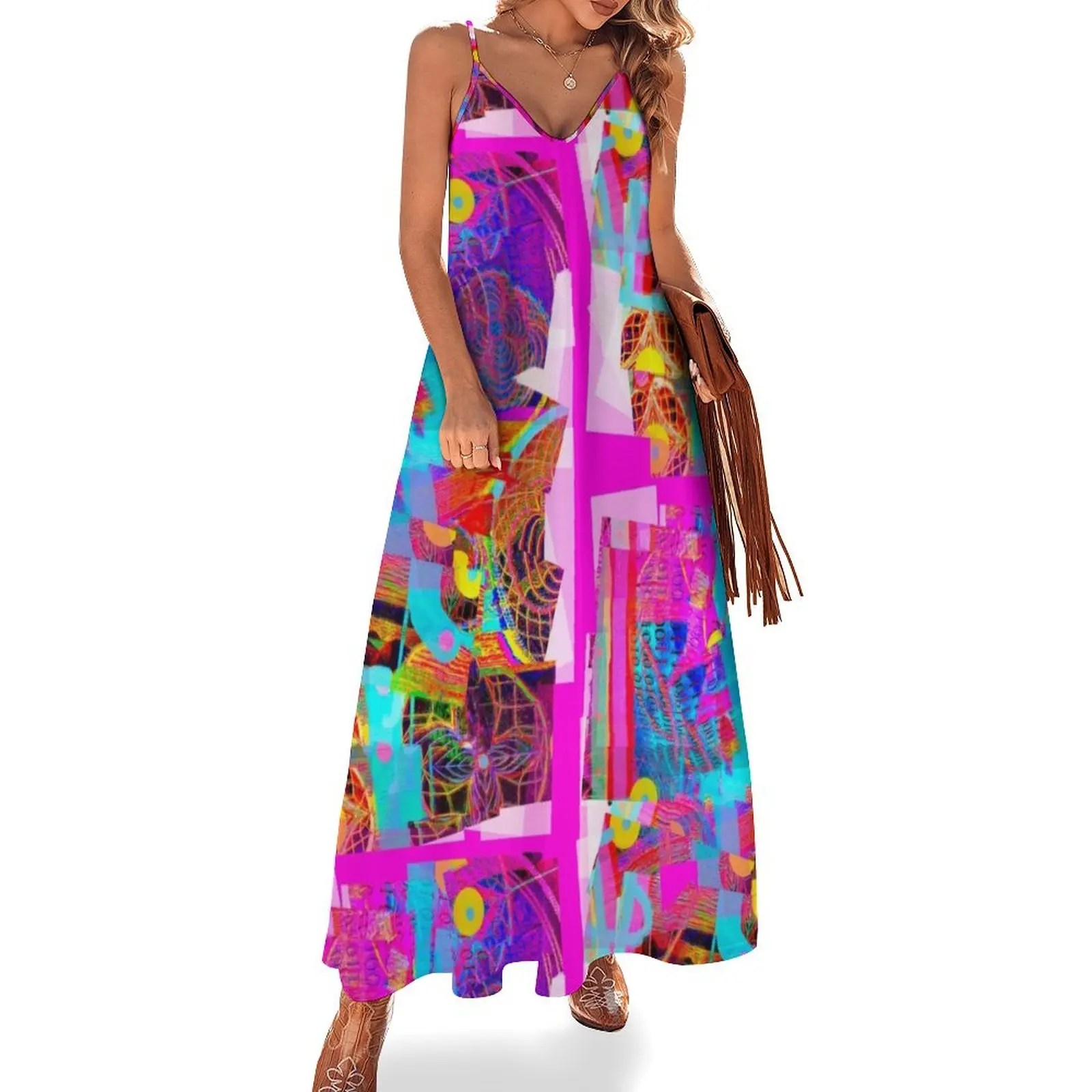 

Eccentric Sleeveless Dress Dresses ladies dresses for women 2024 african dresses for woman Woman clothes
