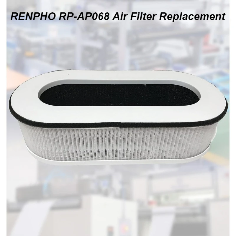 

RENPHO RP-AP068 Air Filter Replacement - True HEPA Captures 99.97% Dust, Pollen, Pet Dander & Smoke