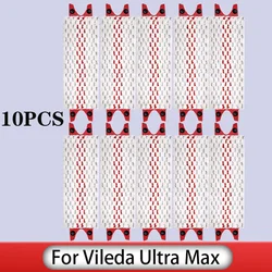 Almohadillas de microfibra para mopa de suelo Vileda Ultra Max, paño de fregona plano de repuesto, secado rápido, lavable a máquina, herramientas de limpieza reutilizables