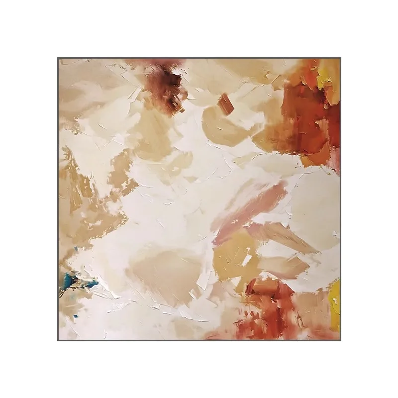 

Hotel, lobby, modern, abstract, decorative, square, oil painting