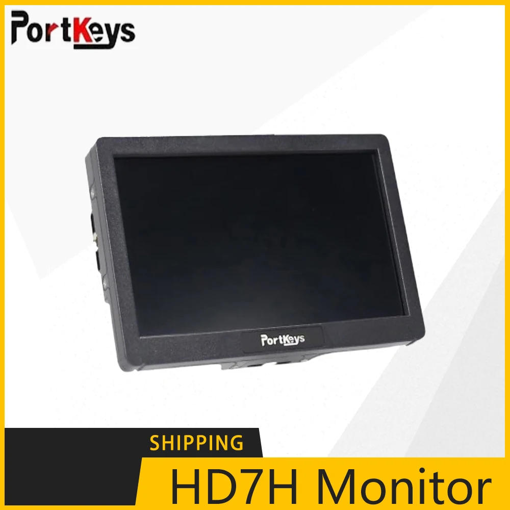 Portkeys HD7H 7 inch 1000 Brightness Monitor 1280X720 4K30p HD Input For Camera DSLR Micro SLR Monitor with 1/4 Screw