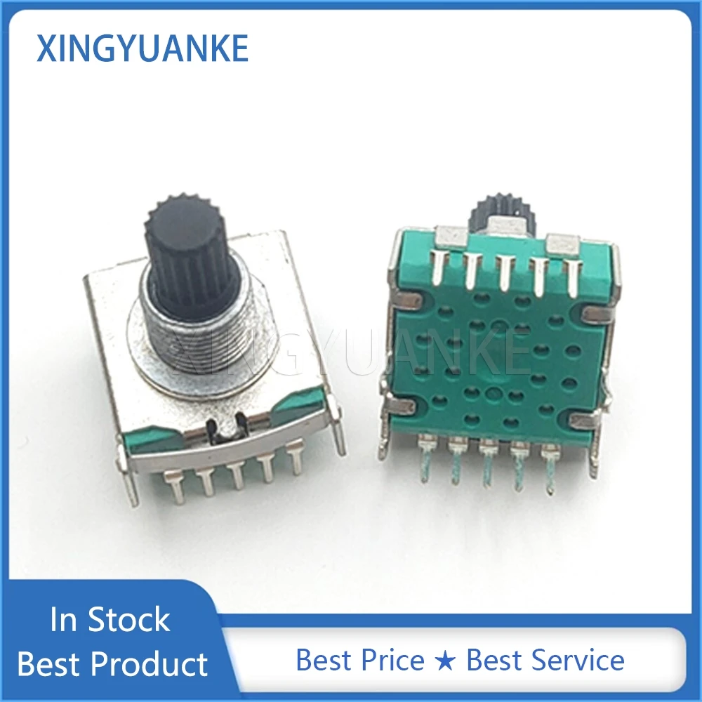 2PCS RS17 Band Rotary Switch 2 3 4 5 6 7 8 Position Small Household Appliance Conversion Gears Switch 10-Pin 15MM Flower Shaft