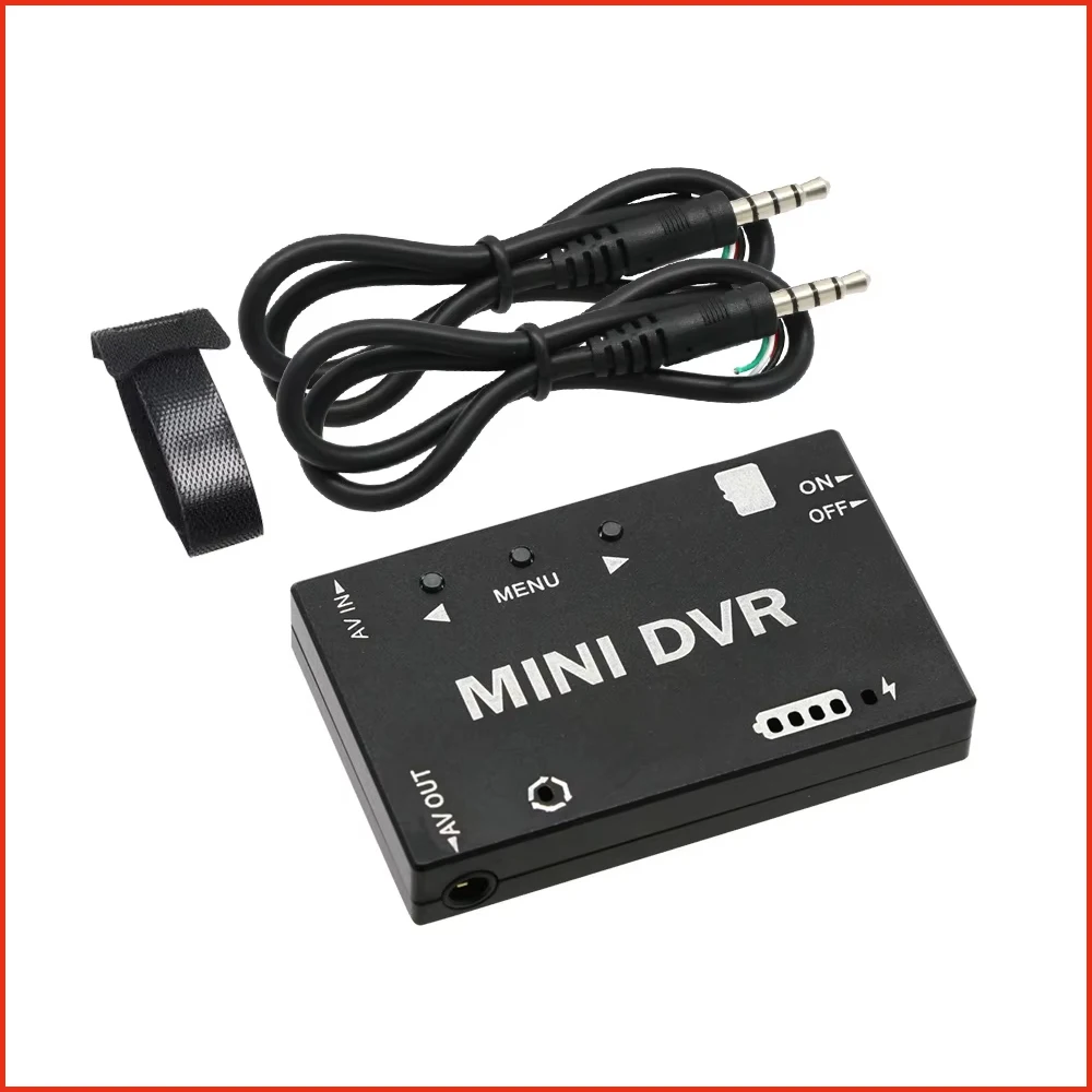 

High Quality Mini FPV DVR/FPV Recorder NTSC/PAL Switchable Built-in Battery Micro USB Interface Multi-language