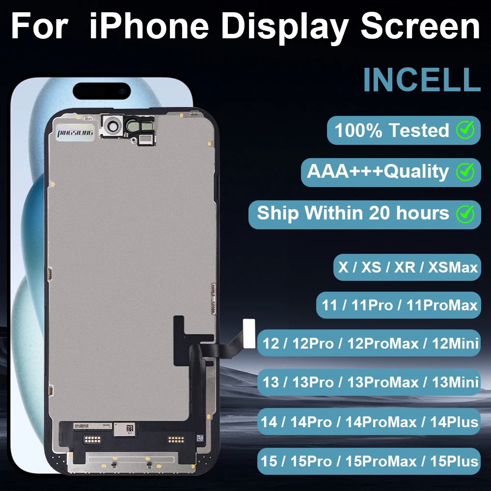 substituicao-de-tela-pingsiling-para-iphone-x-xr-xs-max-12-13-mini-14-15-11-pro-max-plus-display-incell-tela-sensivel-ao-toque-3d-﻿