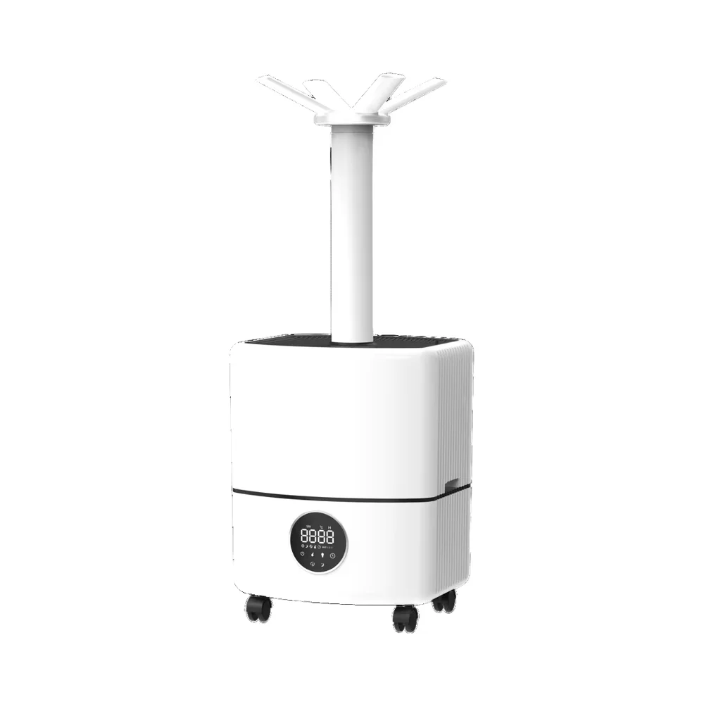 25L Electric Air Humidifier Negative Ion Function 1-Year Humidistat For Cars Households Hotels RVs Plastic Central Installation
