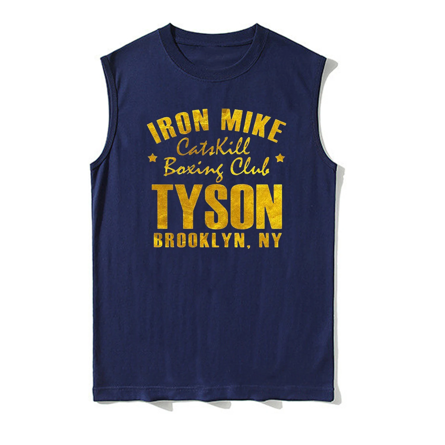 Brooklyn Catskill Boxing Club Iron Mike Tyson Tanktop 100% Cotton O-Neck Summer Casual Mens Vest Sleeveless Tee Shirt Streetwear