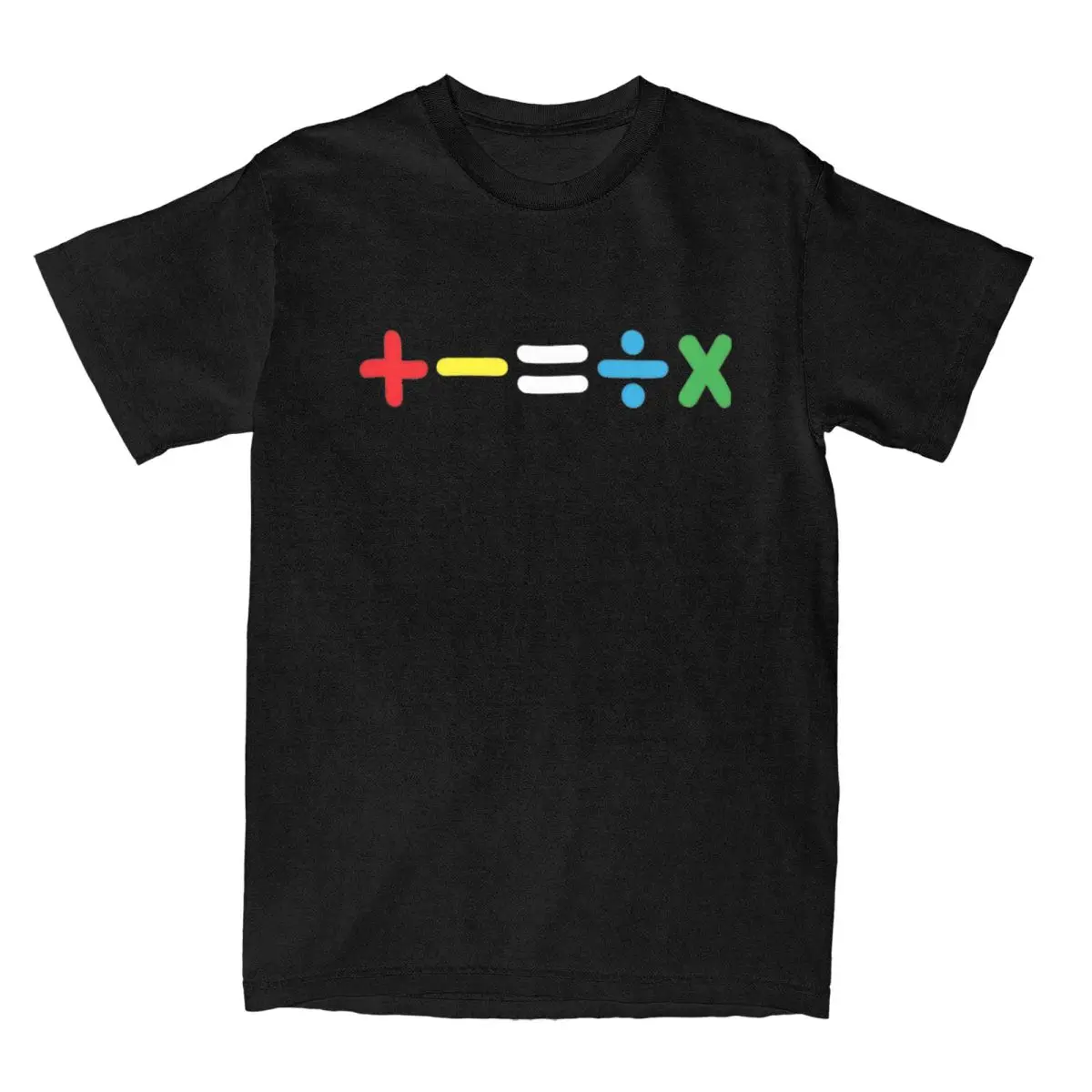 Mathematics Ed Sheeran Perfect T-Shirt for Men Novelty Pure Cotton Tee Shirt Round Collar Short Sleeve T Shirt Classic Tops