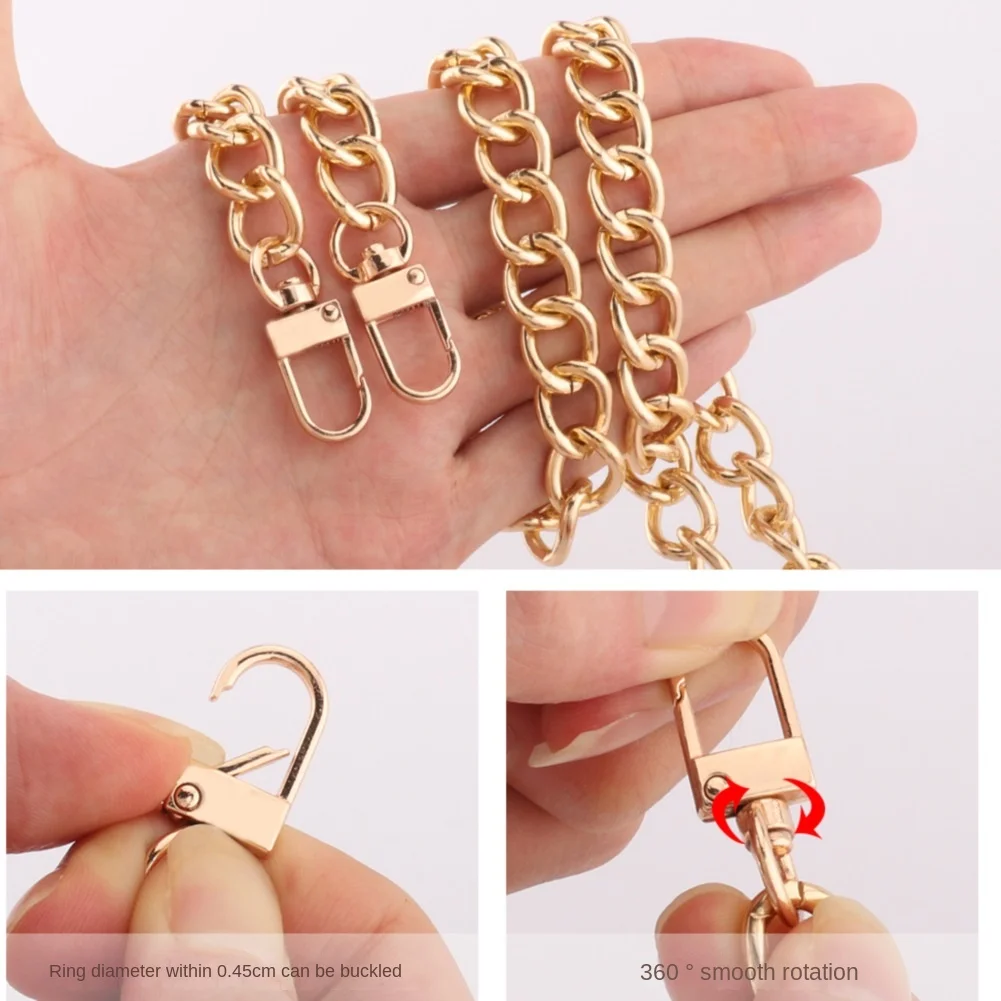 Chain 40/60/90/100/110/120cm Decorative Hardware New Fashion Accessories Bag Accessories Chain Ladies Fashion Metal Bag Chain