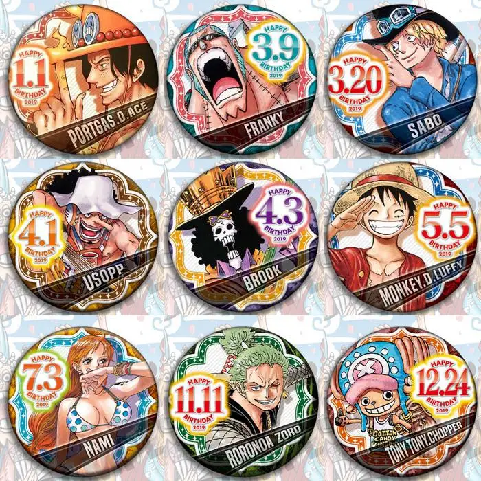 

Аниме One Piece 2026: значок на день рождения, косплей-рюкзак, брелок, фигурки Луффи, Зоро, Трафальгар Лоу, коллекционные товары
