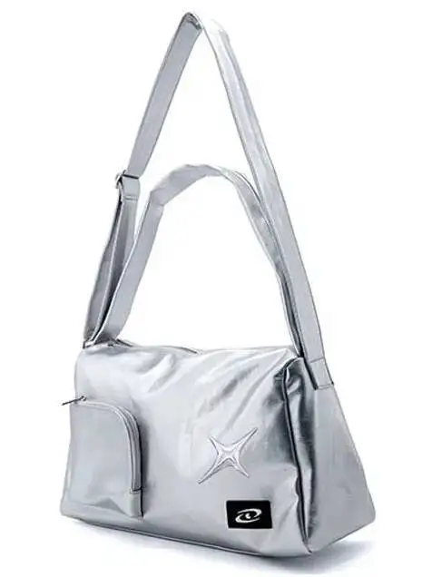 Bloom Black Y2k Tote Women Aesthetic Designer Large Capacity Shoulder Bags Female Grunge Sport Shopping Handbag